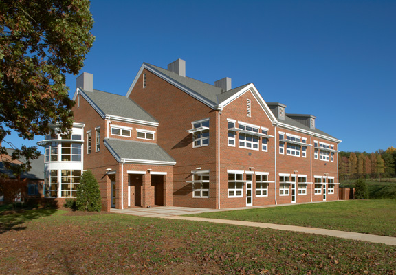 Canterbury School Art Building, West Exterior