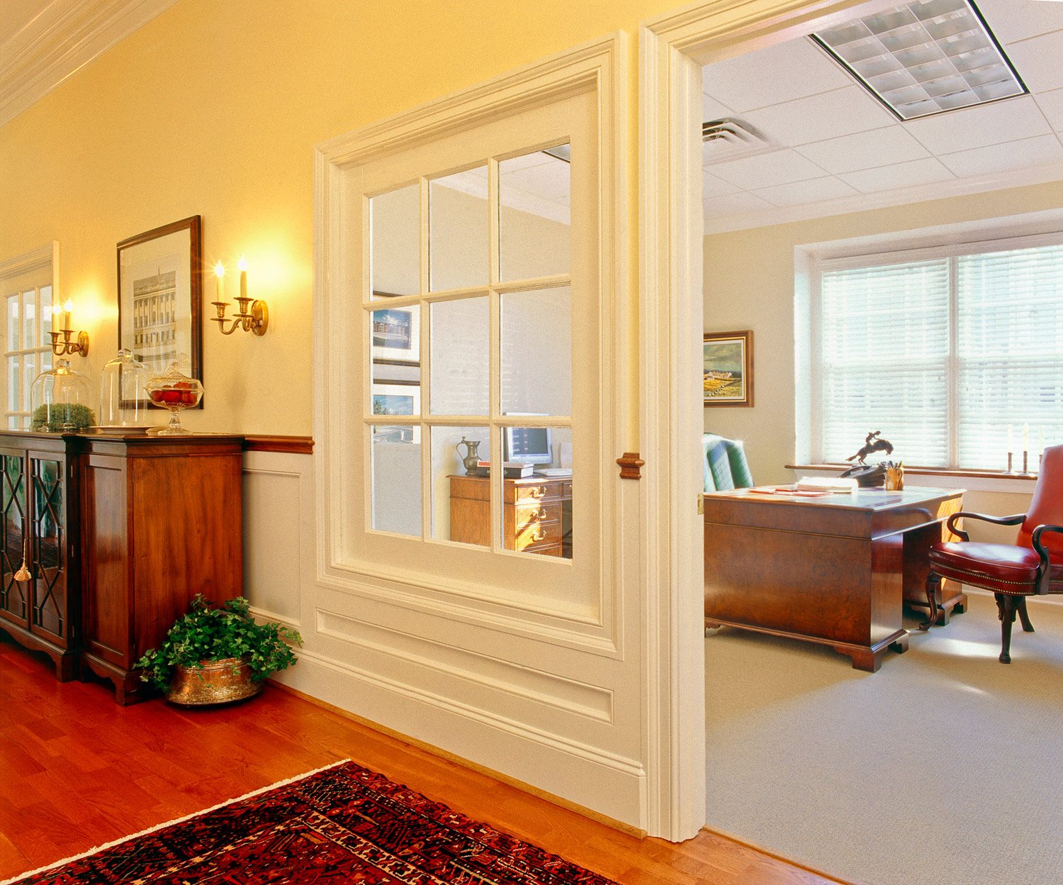 Hallway & Office