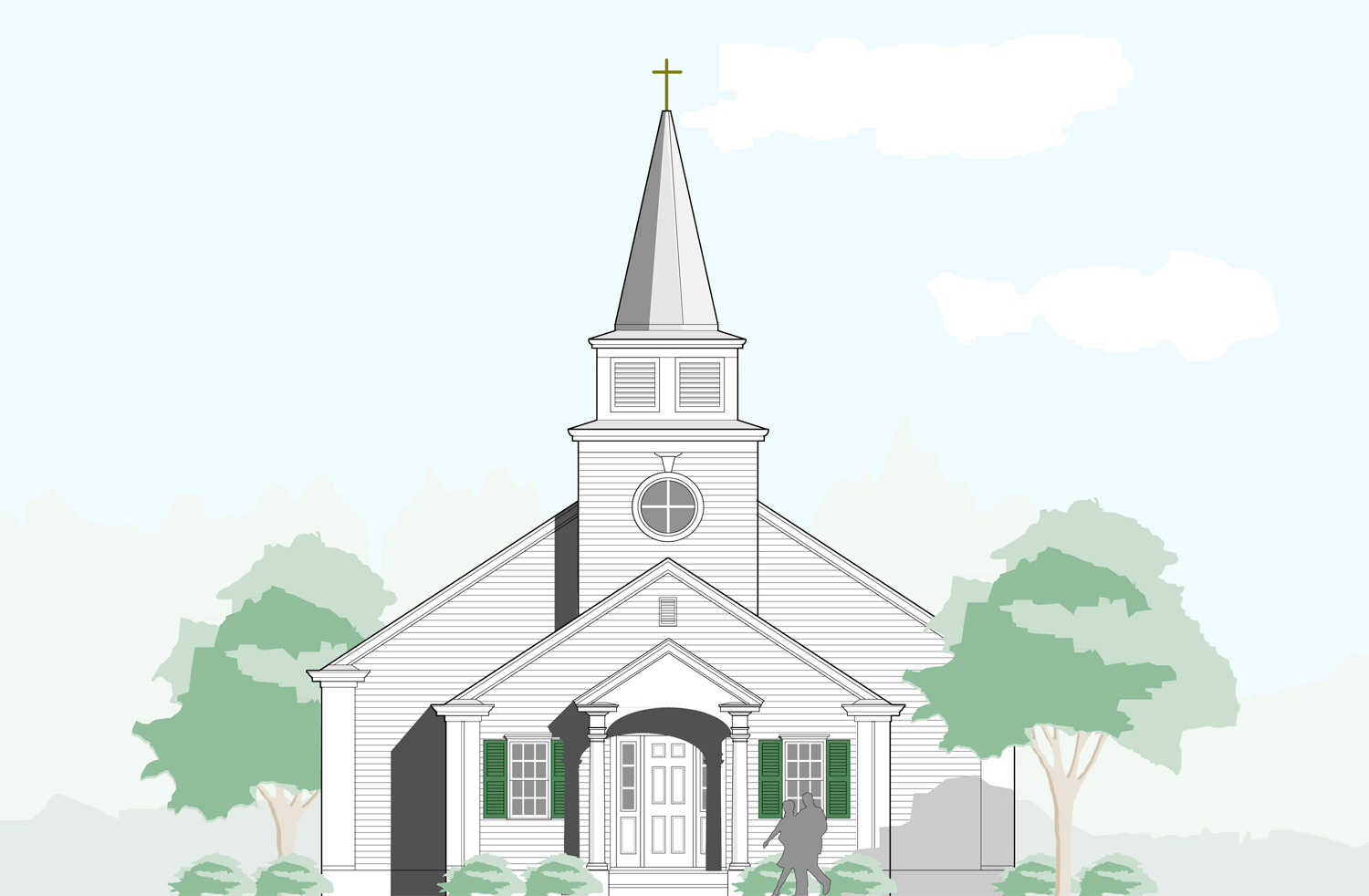 Front, Exterior