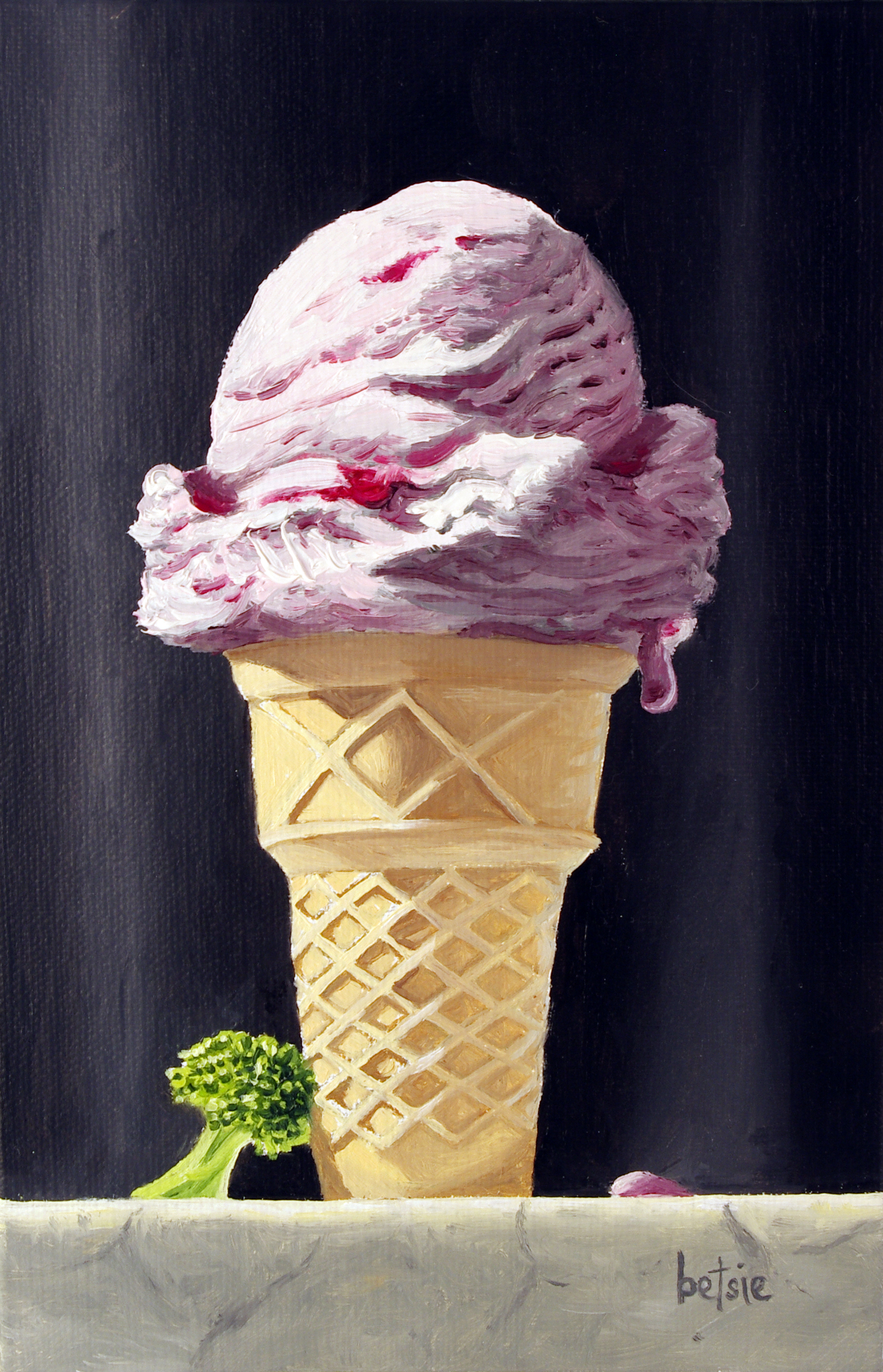 "Maggie" | oil on linen | 6x4"