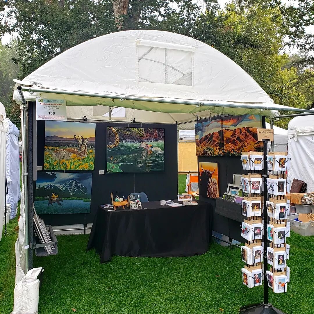 Art in the Park, y'all! Saturday until 8pm &amp; Sunday 10am to 5pm. Find me in Booth #138.