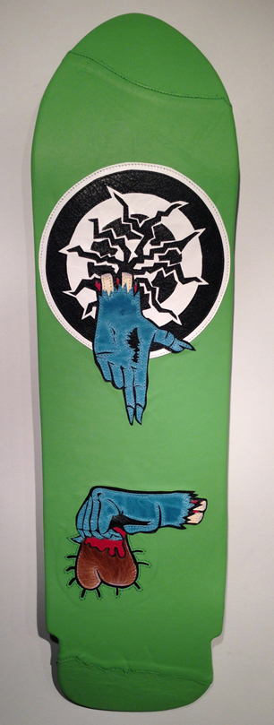 Run the Jewels logo + 1984 Rob Roskopp Santa Cruz skateboard&nbsp;= "Roskopp's Jewels".
