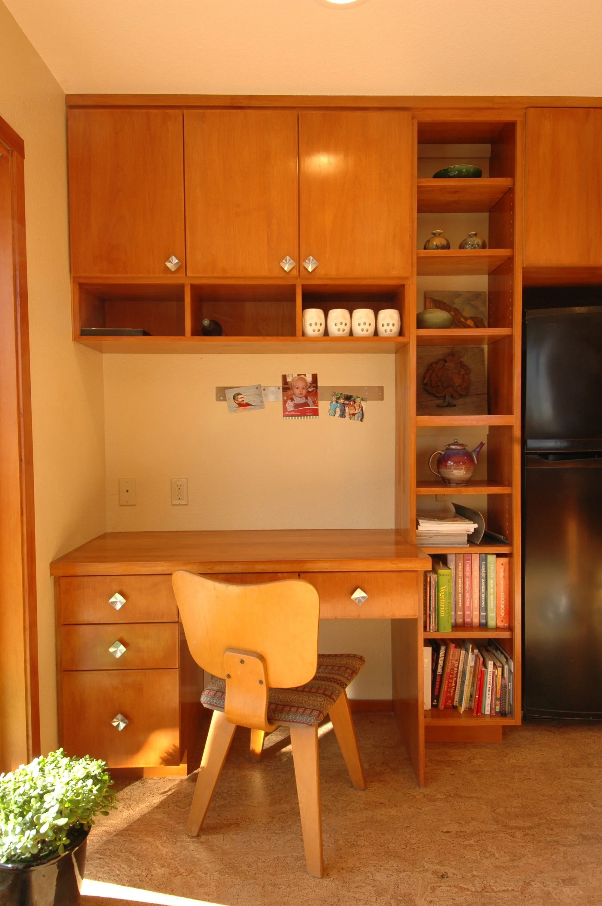 Mid Century Modern Office Nook Berkeley Denver