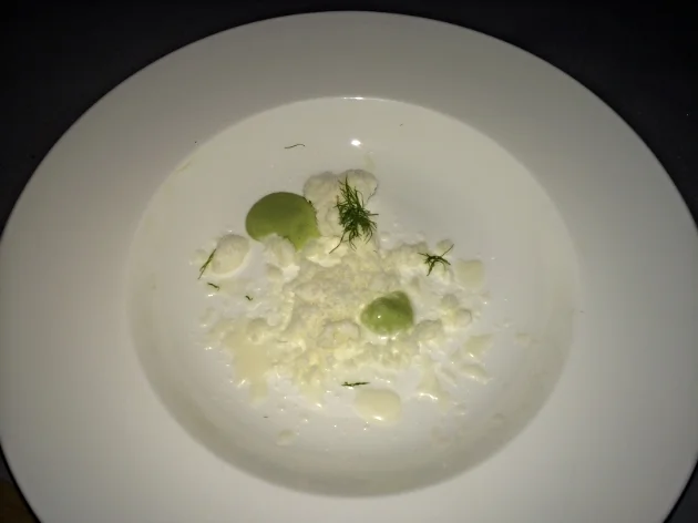 Dill and yogurt