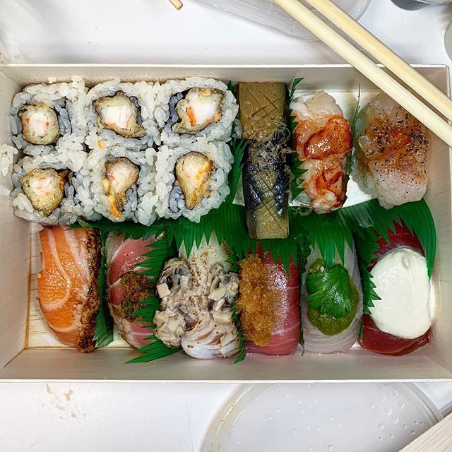 Wow! #SushiOfGari take-out is Fantastic! #sushiaddict #foodiemagician #stilleating