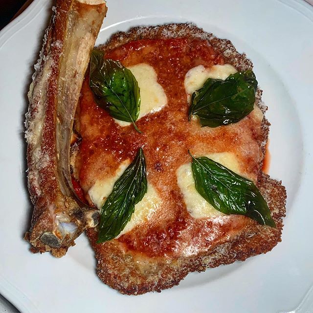 Is there a better Veal Parm and Mozzarella tag team in NYC? I don&rsquo;t think so. Greatness from #Carbone by @majorfoodgroup #foodiemagician #stilleating #dieting