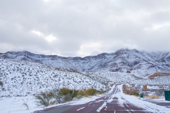 Rare Snowfall In El Paso Texas An American Photographer