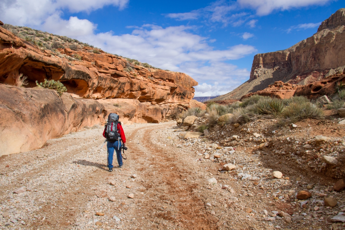 About 2 miles into the hike....