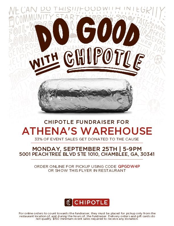 Do Good, Dine Out Fundraiser, Chipotle- Chamblee