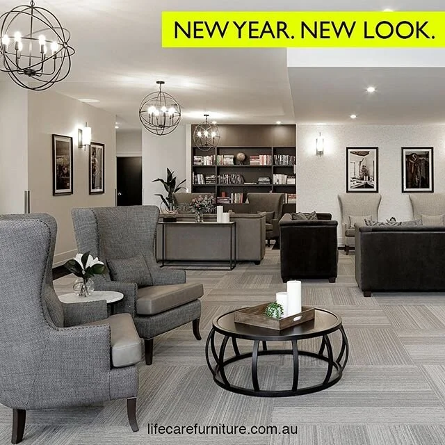 Hello, Holland Park! .
We are beyond delighted with the finished result for this gorgeous project we worked on with @studiocollectiveaustralia
.
Using an exciting mix of @zepelfabrics and @wortleygroup fabrics to build a palette of calm neutrals paired with sleek finishes of stone and wood, the space is sophisticated, stylish and spot-on. Swipe left to take a closer look...
.
#agedcaredesign #experts #interiordesign #agedcarefurniture