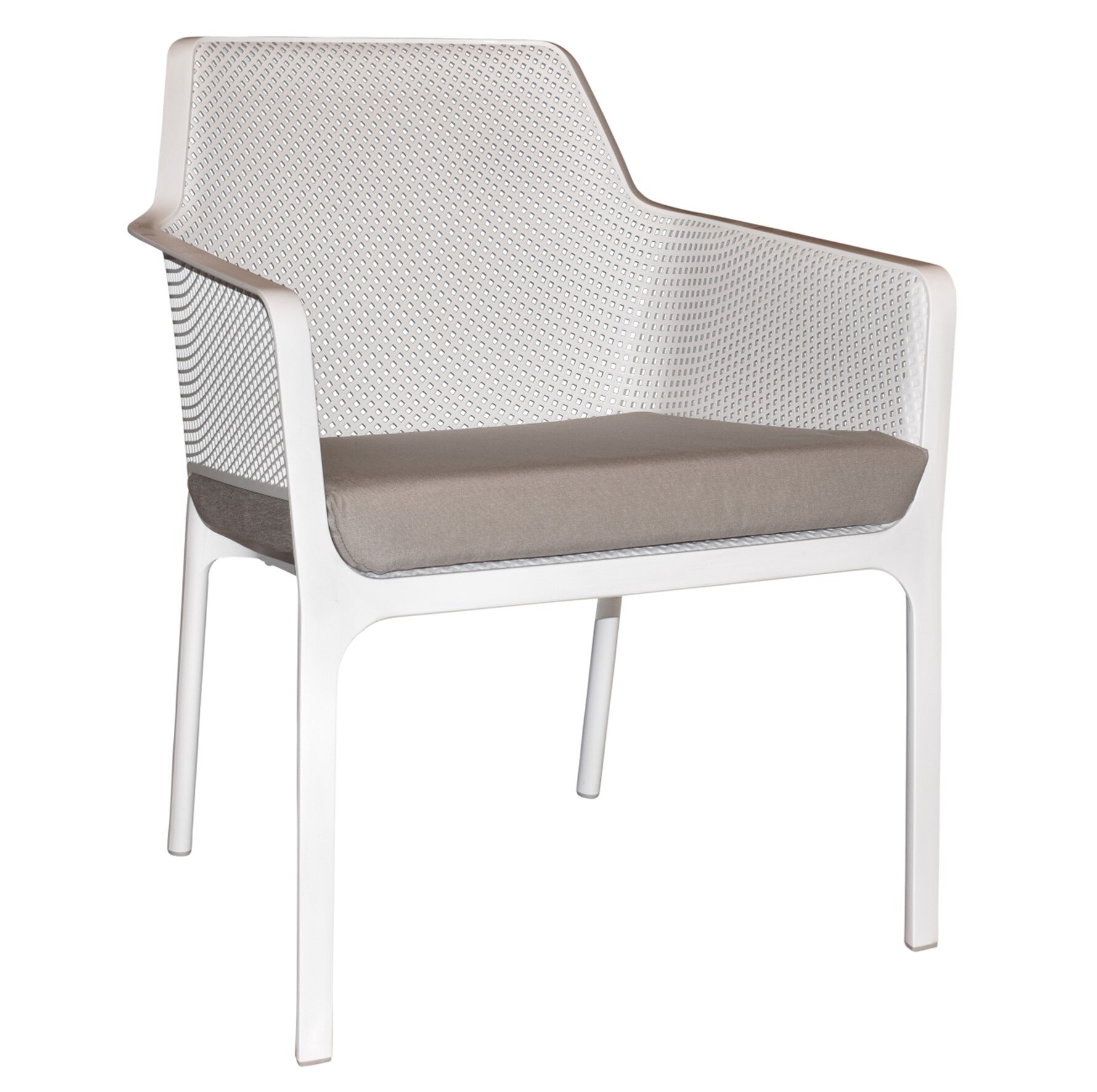 Net Armchair - White