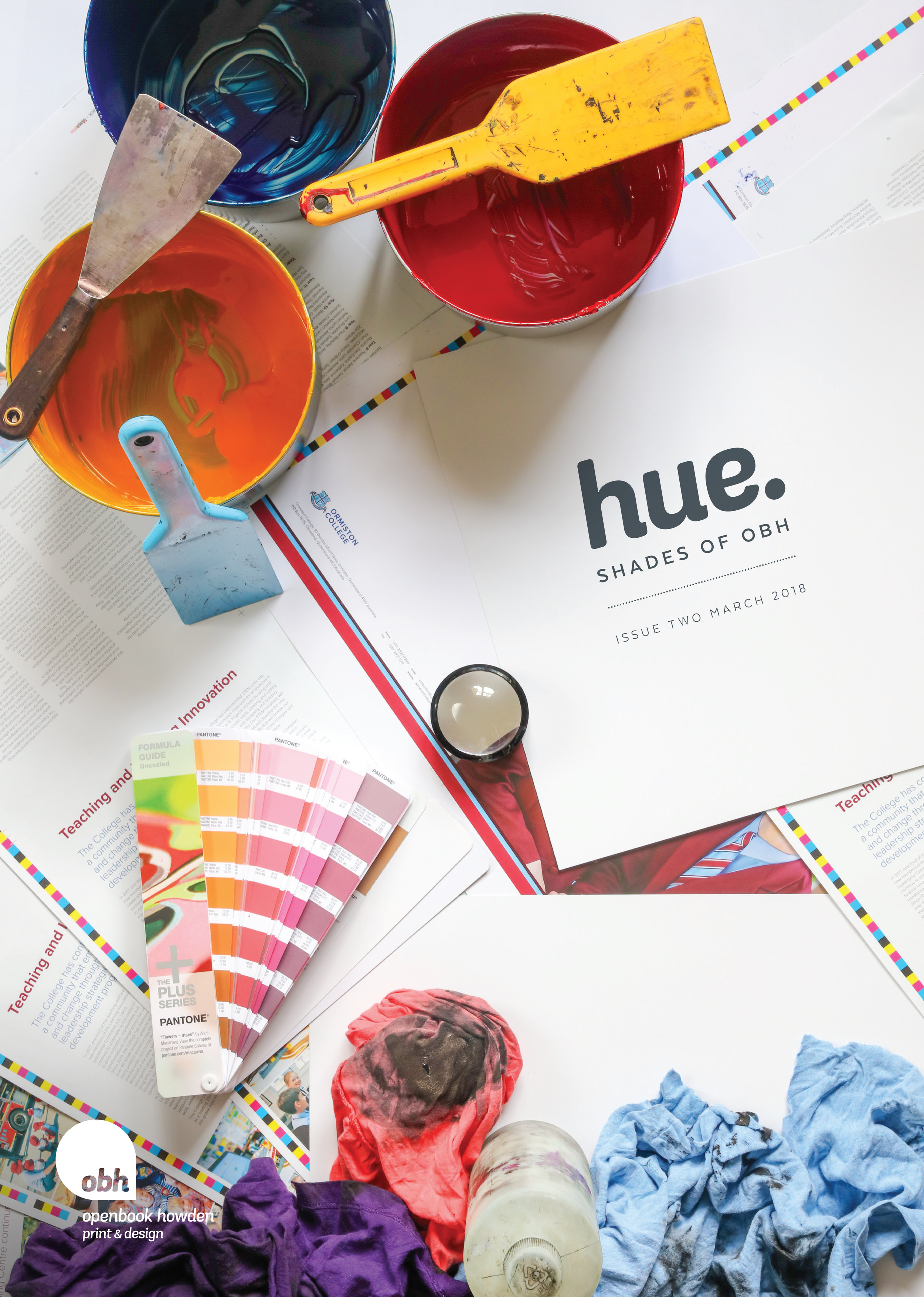 Openbook Howden's Hue magazine cover.