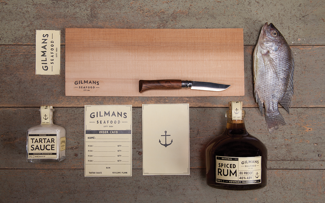 GILMANS SEAFOOD PACKAGING