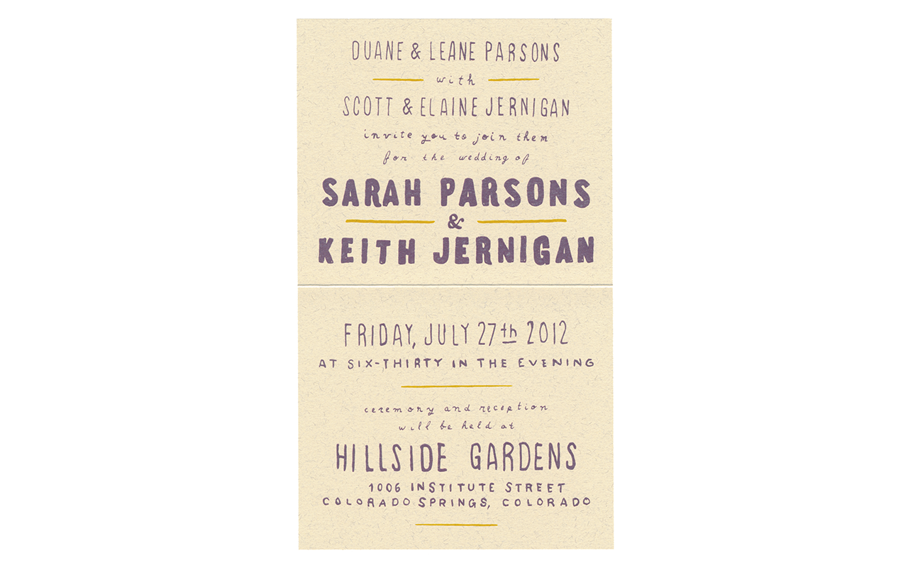 VARIOUS CARDS & INVITATIONS