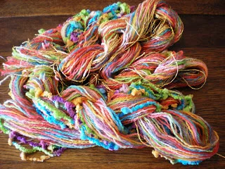 I love the candy colors of this one: