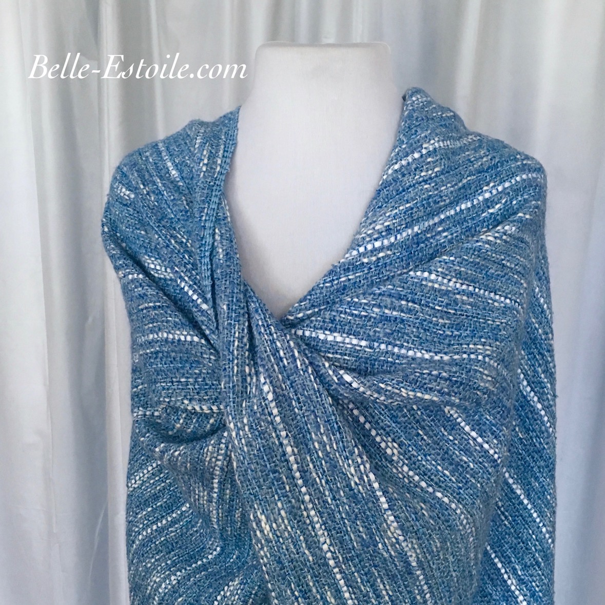 My Blue Denim Shawl