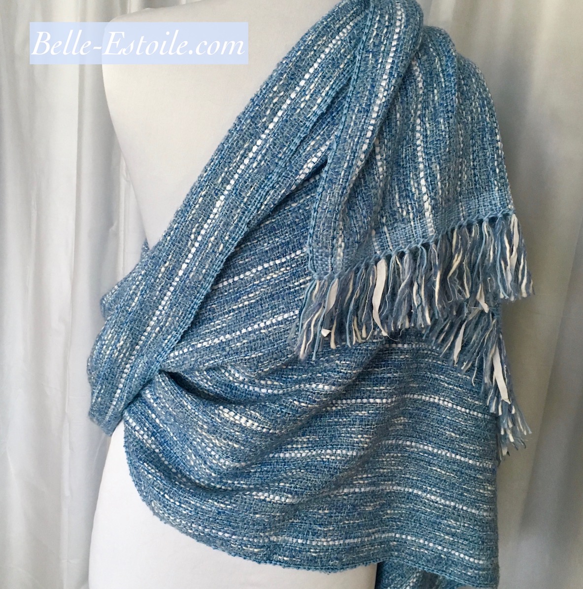 My Blue Denim Shawl