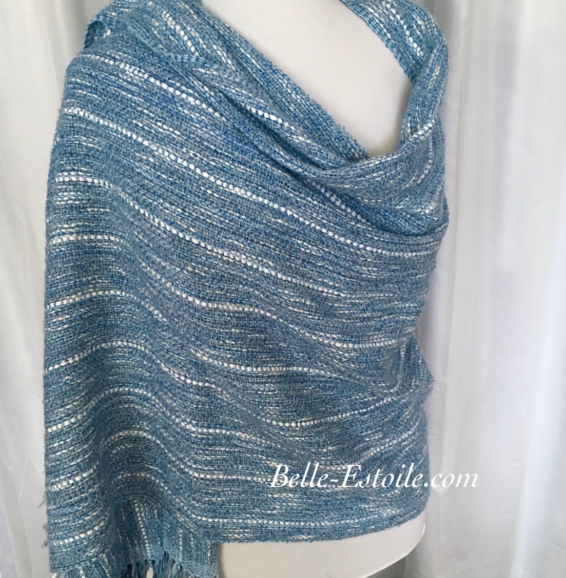 My Blue Denim Shawl