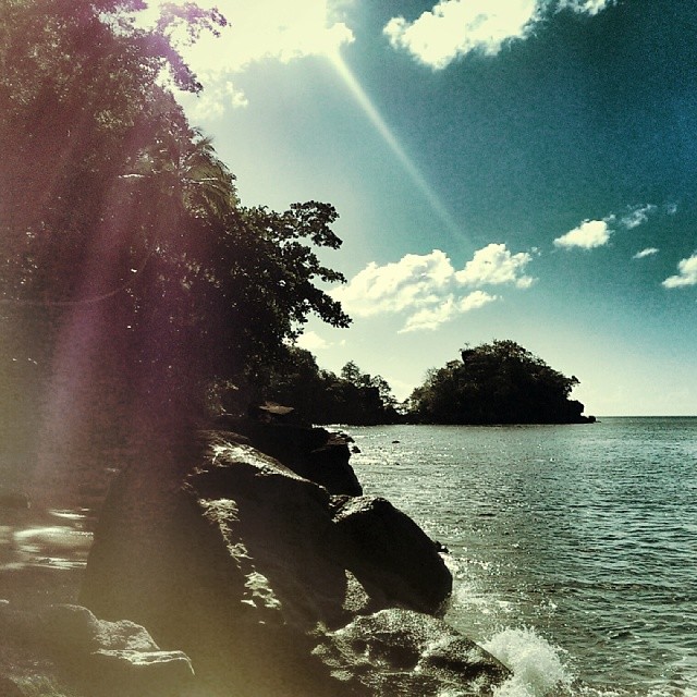 Taking a break in the ☀☀☀☀ #Grenada
