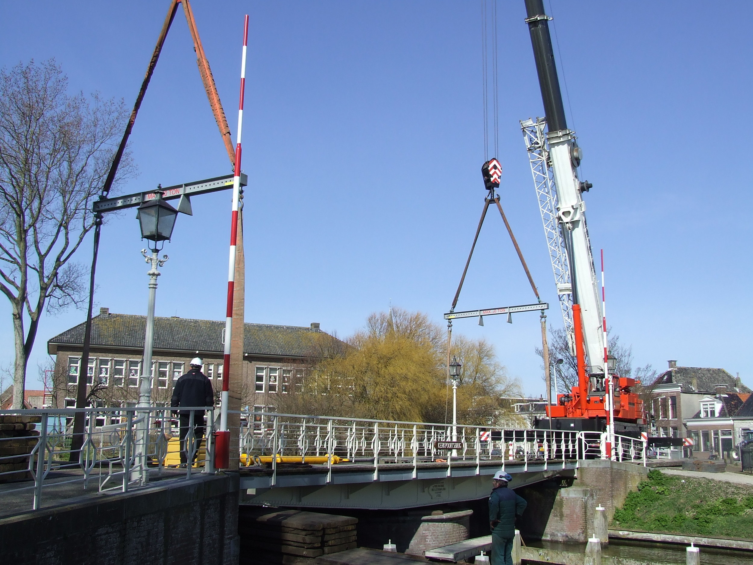 Kerkpoortsbrug, renovatie loopwielen