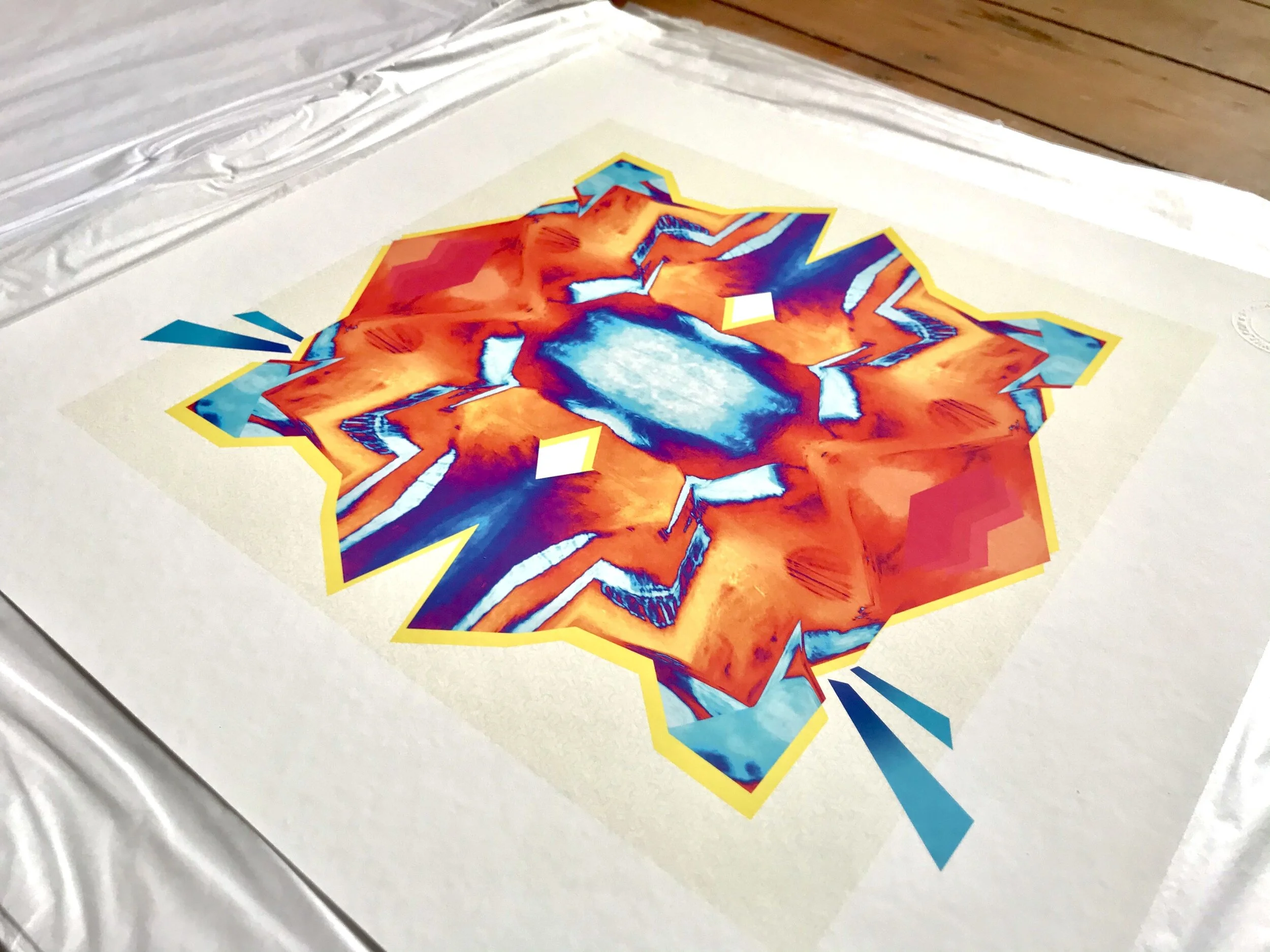SOULFUL COLOUR WITH A DIGITAL TWIST...