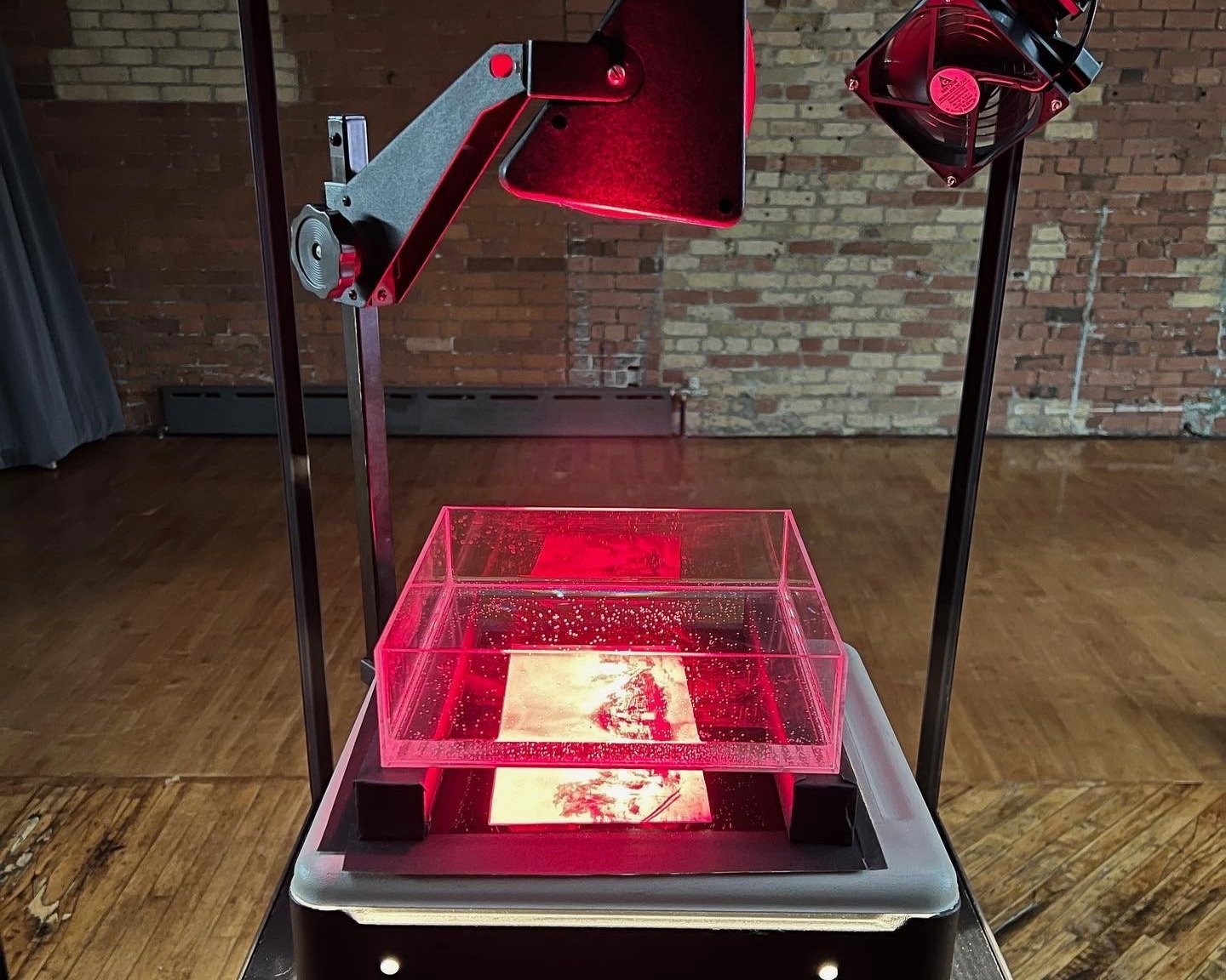 Laser Cut Acrylic Container for Art Installation