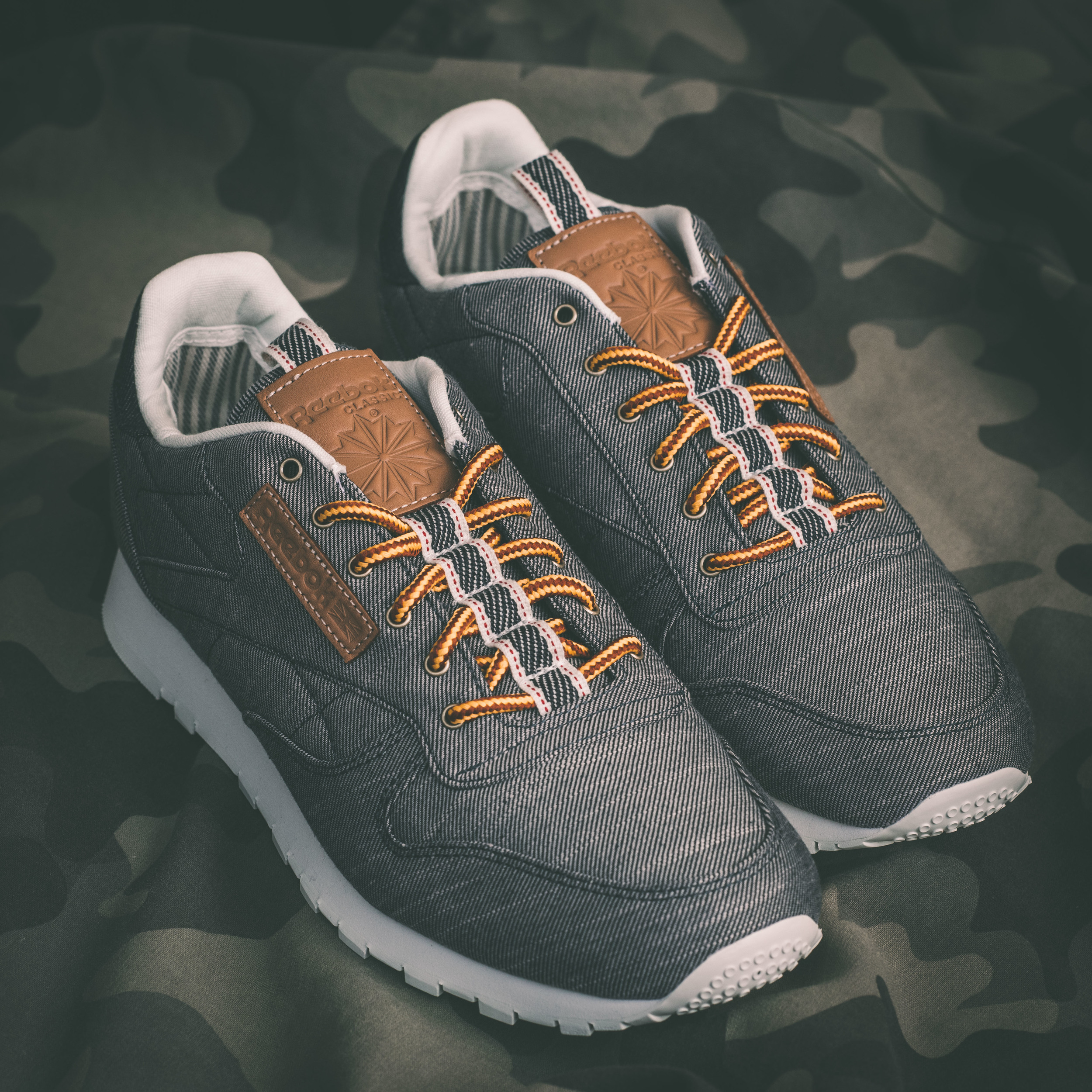 Reebok classic leather denim Clearance