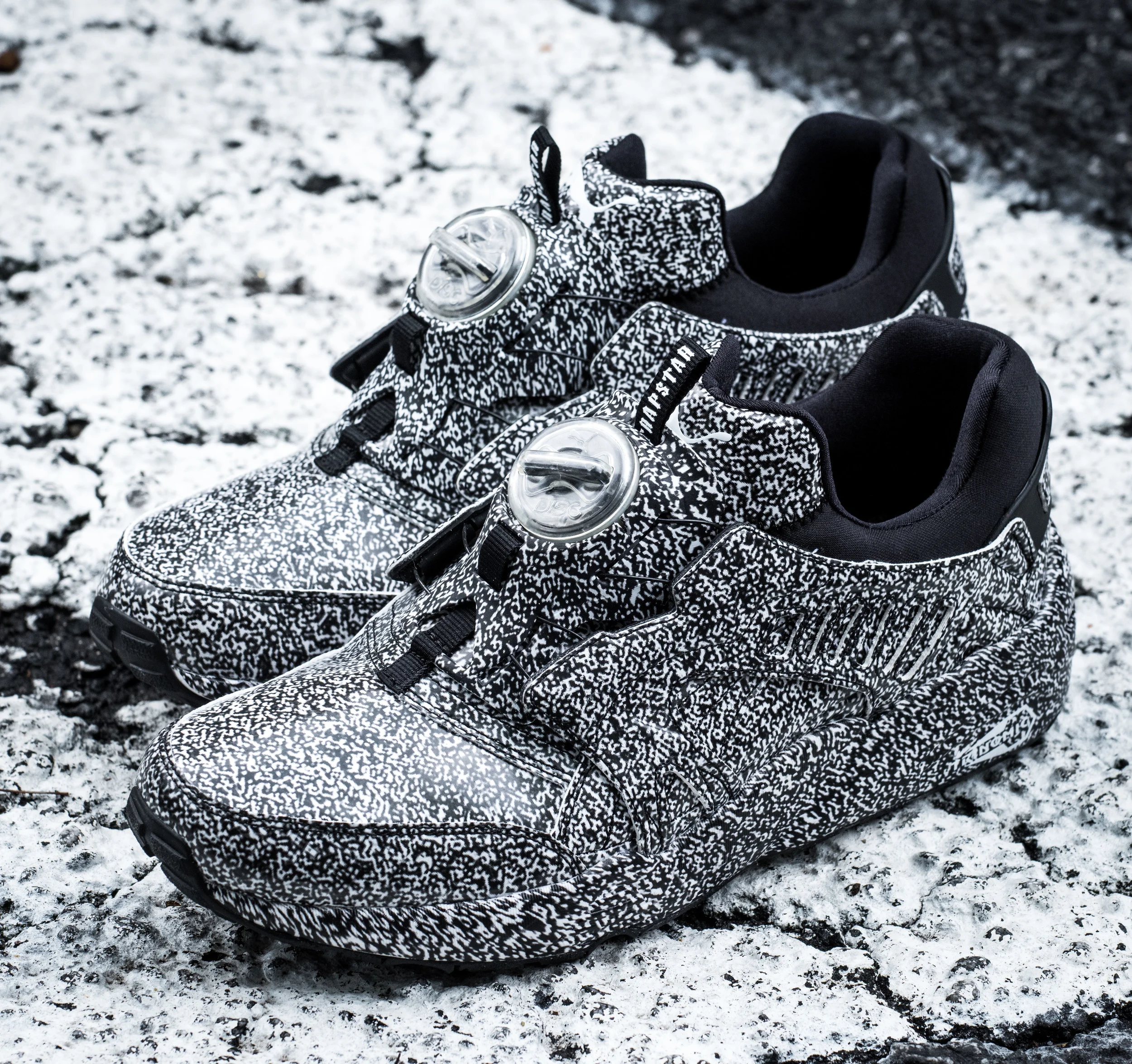 puma disc white noise