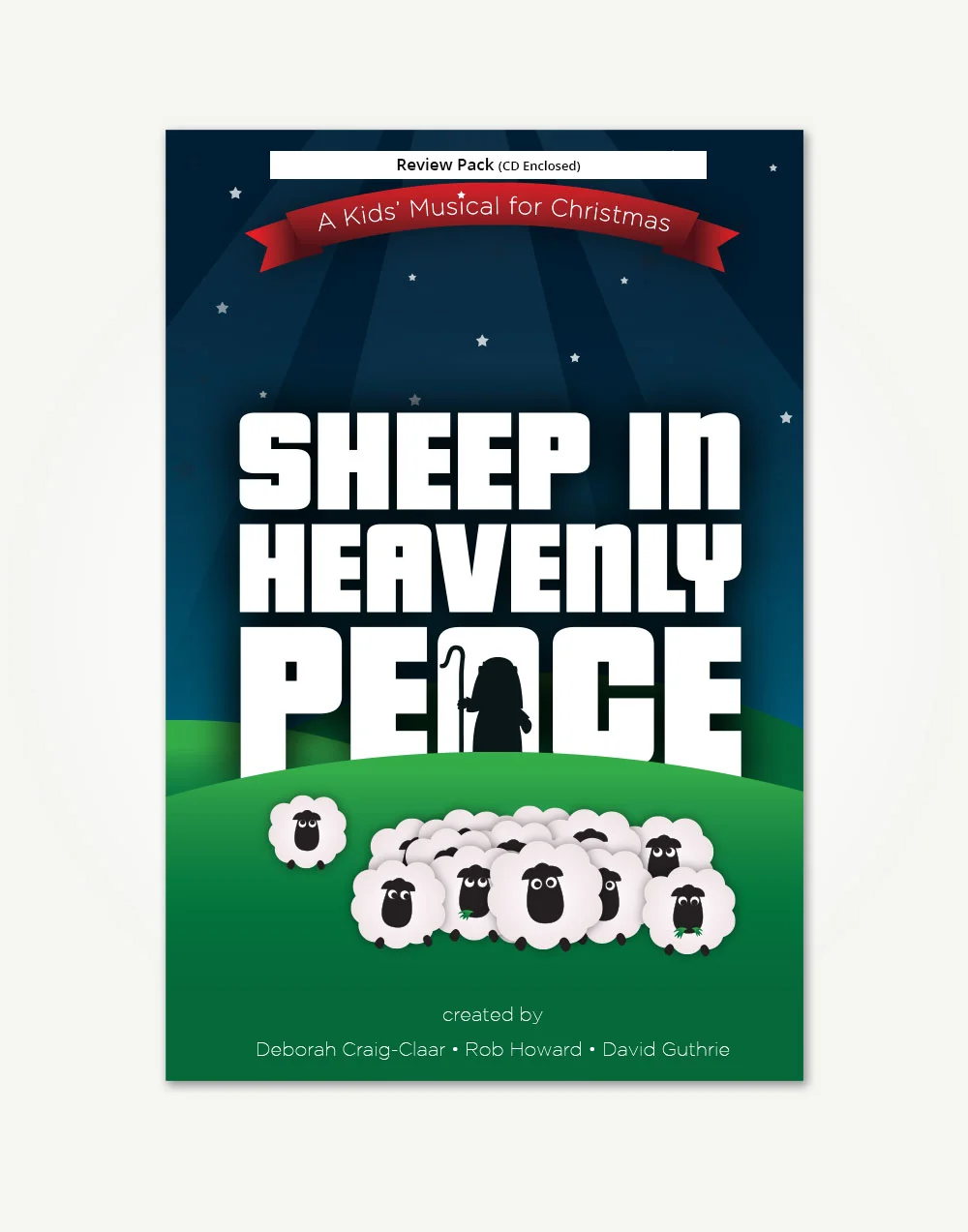 Sheep in Heavenly Peace