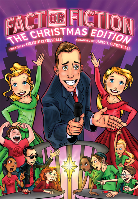 When two teams go head-to-head in a game show contest designed to help needy families at Christmas, they also come face-to-face with big character lessons. They learn the value of teamwork, the danger of pride, how Jesus helps us overcome fear - and that when we apply truth to our lives, God changes our hearts through the power of Jesus Christ. With fun, kid-friendly arrangements and a wide variety of speaking roles for children, this fast-paced 42-minute musical is sure to be a hit among adults and children alike