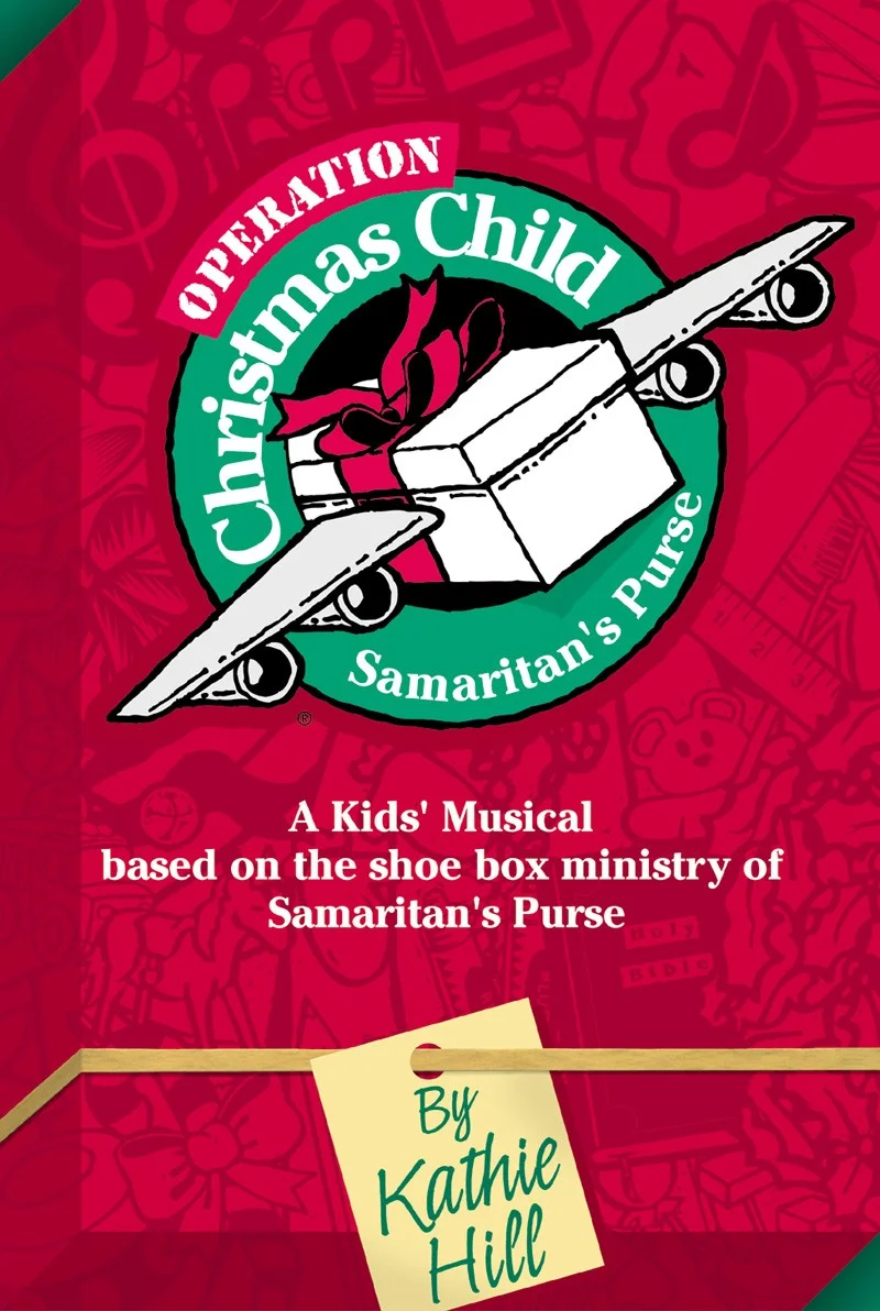 Spend your Christmas at Fort Faithful with peace-keeping troops led by Sergeant Smarter with Private Eye, Private Elvis Presby, and Private Gomer Smyle as Unit 12-25 embarks on a mission called Operation Christmas Child. But just who is this "Christmas Child" and what's inside the many gifts they must deliver? Written to promote the "shoe box ministry" of the Christian relief organization, Samaritan's Purse , Operation Christmas Child is an inter-active musical experience to involve your boys and girls in this worldwide child outreach. Veteran children's writer, Kathie Hill, has created a humorous, yet touching scenario to emphasize the gift of Jesus' birth and the motive for sharing our blessings with others. Incorporated into the story line and included in the Director's Aide and Video is a message from Samaritan's Purse president, Franklin Graham, along with footage of children across the globe receiving their Christmas shoe boxes. These images, combined with songs like "Christmas Started With a Present," "First John 3:16" and "Simple Things" will highlight the needs of others while the characters in Operation Christmas Child will touch your congregation's funny bone and challenge everyone to participate in this vital ministry.