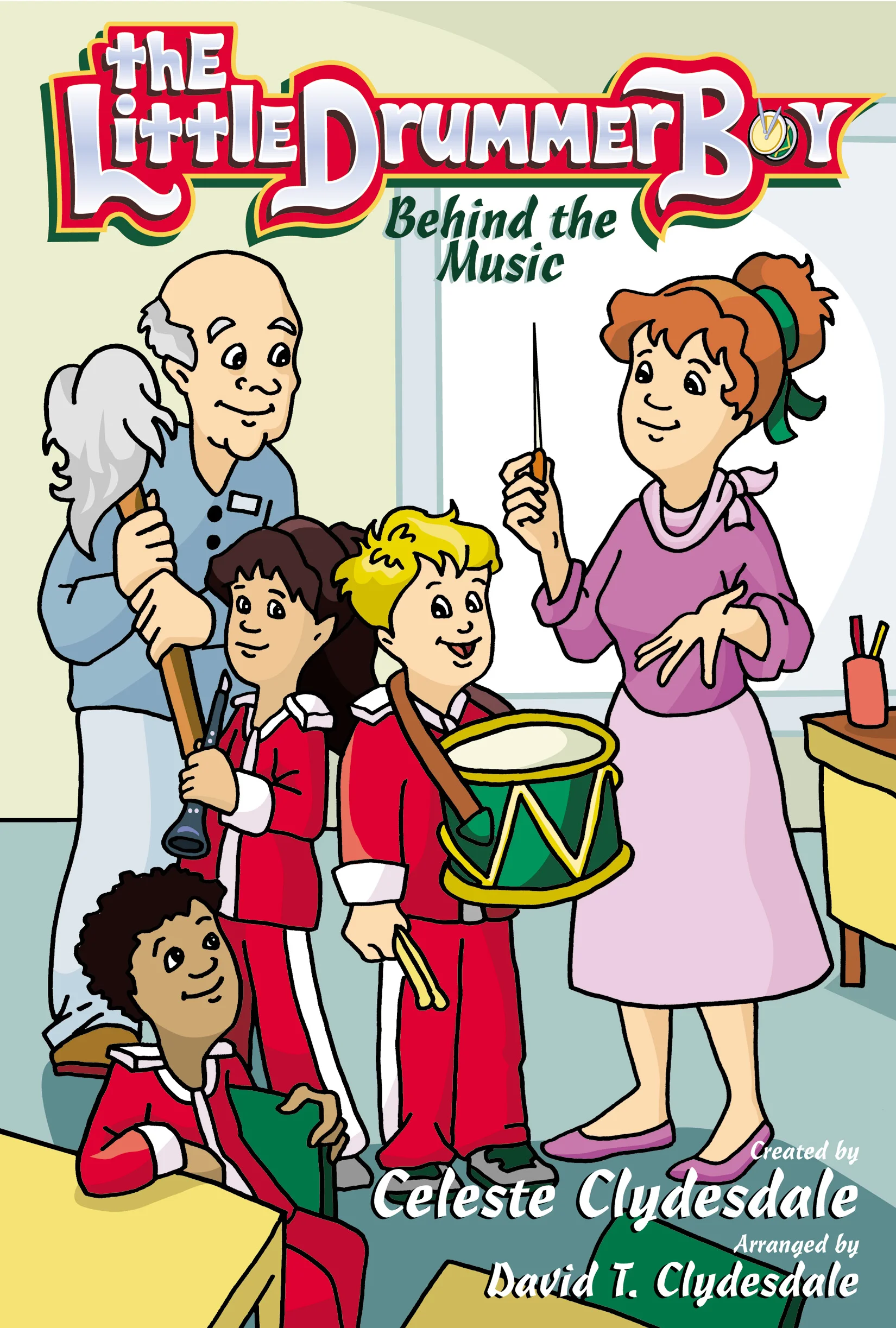 From dynamic children's writer Celeste Clydesdale comes this upbeat, heartfelt musical, just in time for Christmas! Michael, "the little drummer boy," attends Calvary Christian School, where he plays in the band. The students are getting ready for the Christmas parade under the direction of their new music teacher, Mrs. Newman. Through her help, and the help of the school janitor, Mr. Jenkins, Michael realizes that he needs a "tune-up" and he learns that we are God's instruments of praise. When we surrender our lives to God and allow Him to be the song in our hearts, He will use us for His glory.