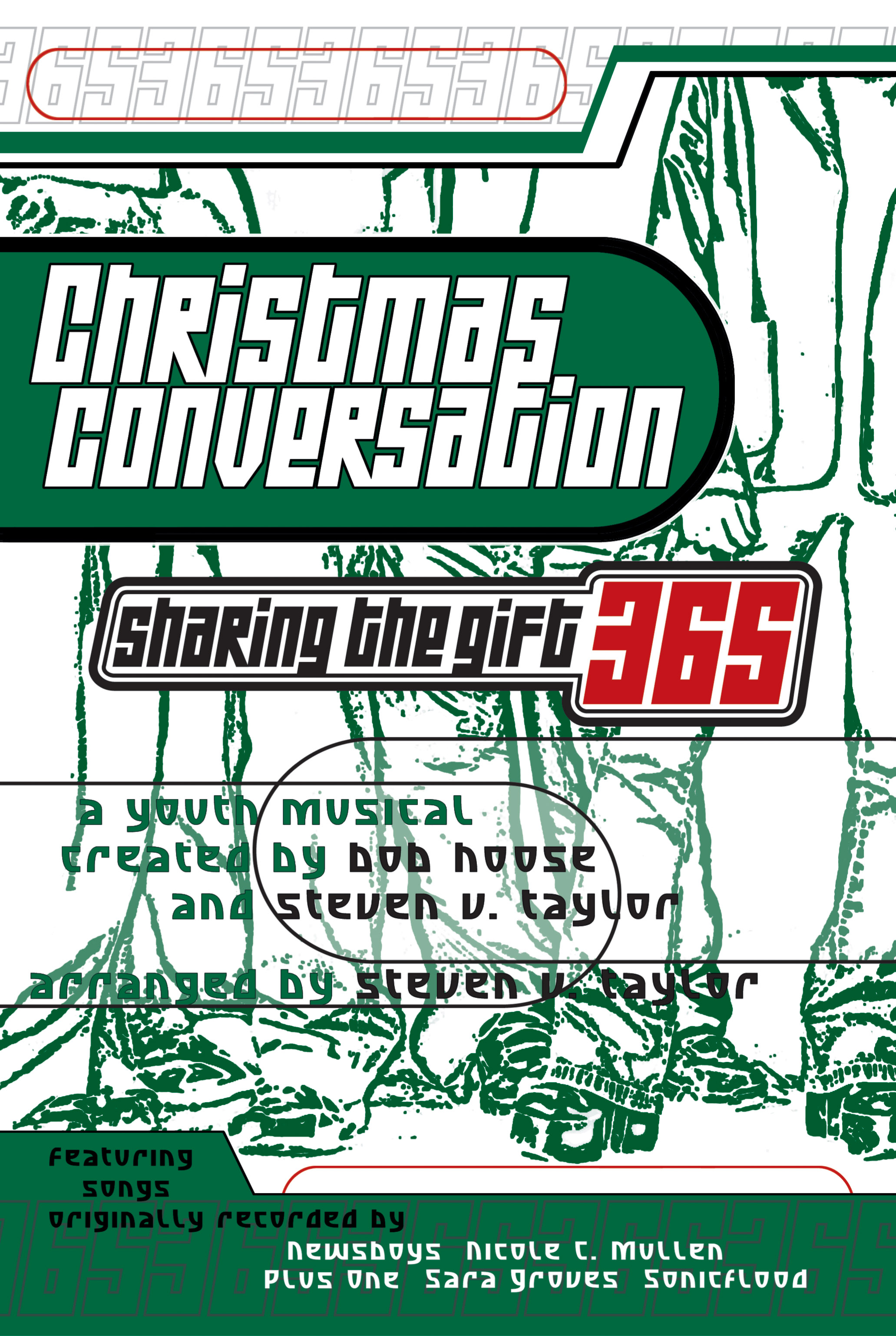 Christmas Conversation offers a collection of short, easily rehearsed scenes, intertwined with sparkling new Steven V. arrangements that ask the question: "What does Christmas mean to you?" presents a variety of challenging perspectives about Christmas along with contemporary songs originally recorded by the Newsboys, Nicole C. Mullen, Plus One, Sonicflood and Anointed, and is an excellent outreach presentation for secular audiences as well as your church. Youth and adults alike will appreciate and identify with the drama messages, and will be challenged to explore Christmas in a different light.