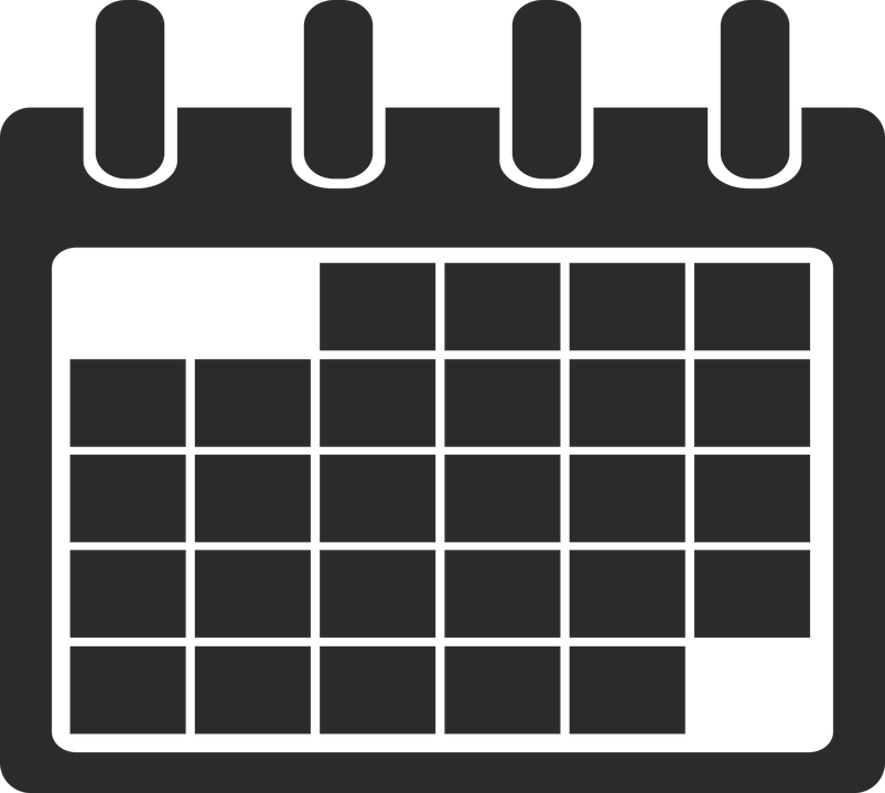 Happy New Year! Important Dates for 2018