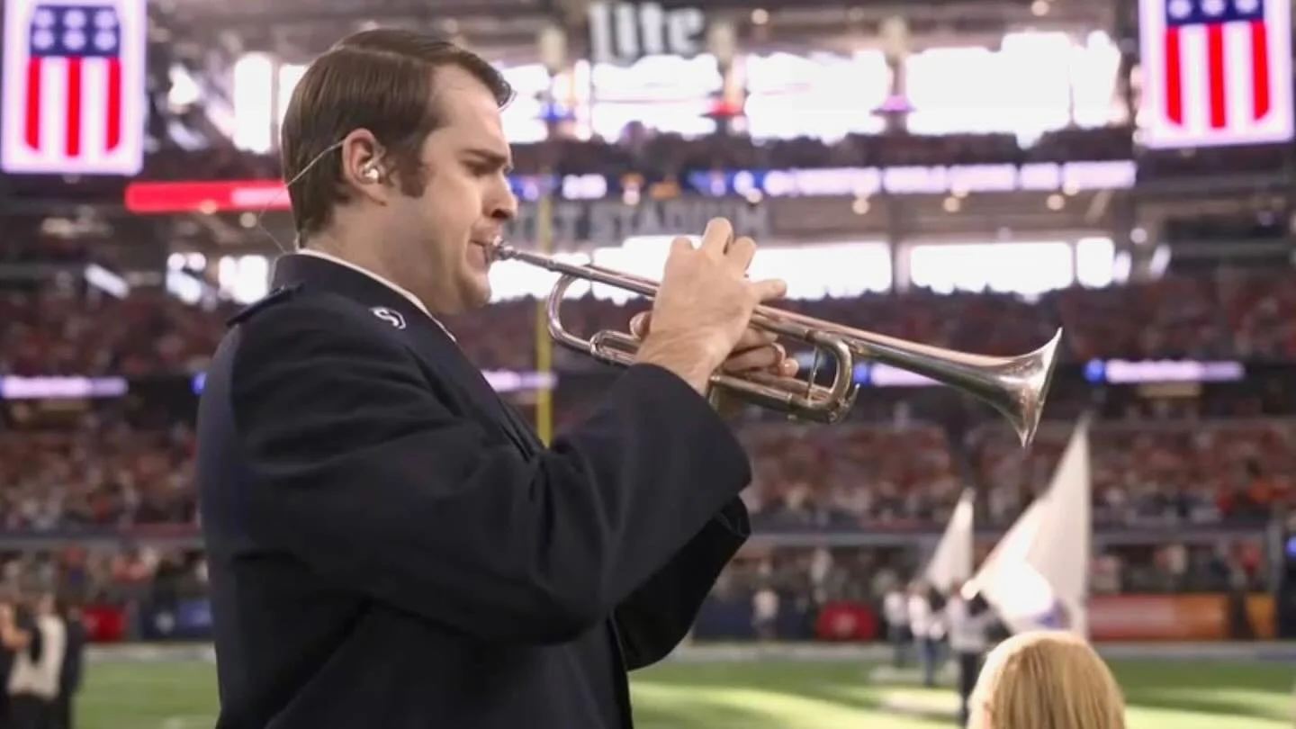 Perhaps you tuned in to watch the Dallas Cowboys today and saw a familiar face! We were so proud to see Anthony Barrington represent the Salvation Army by playing the National Anthem before the game!