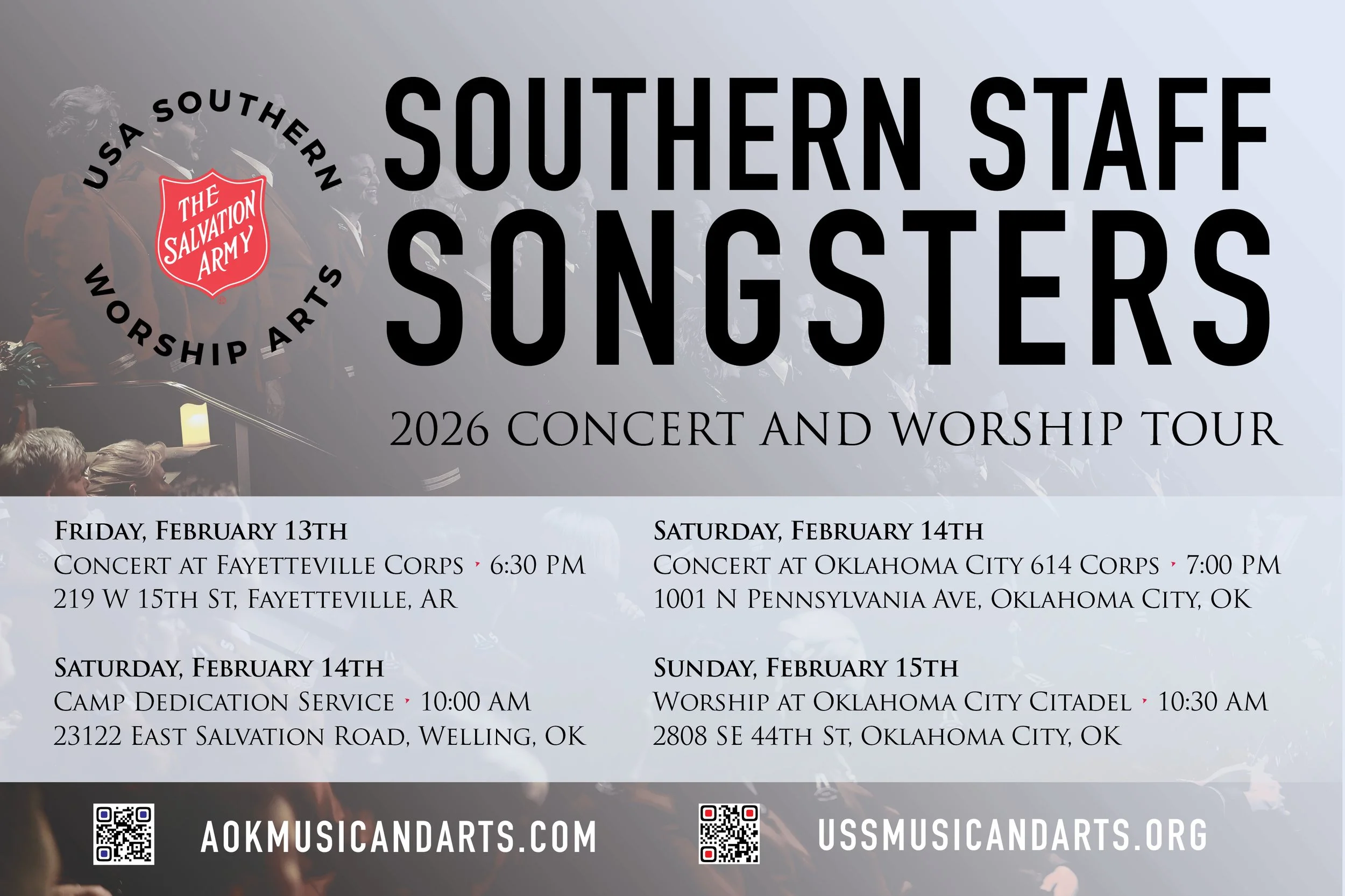 Southern Staff Songsters/Camp Dedication