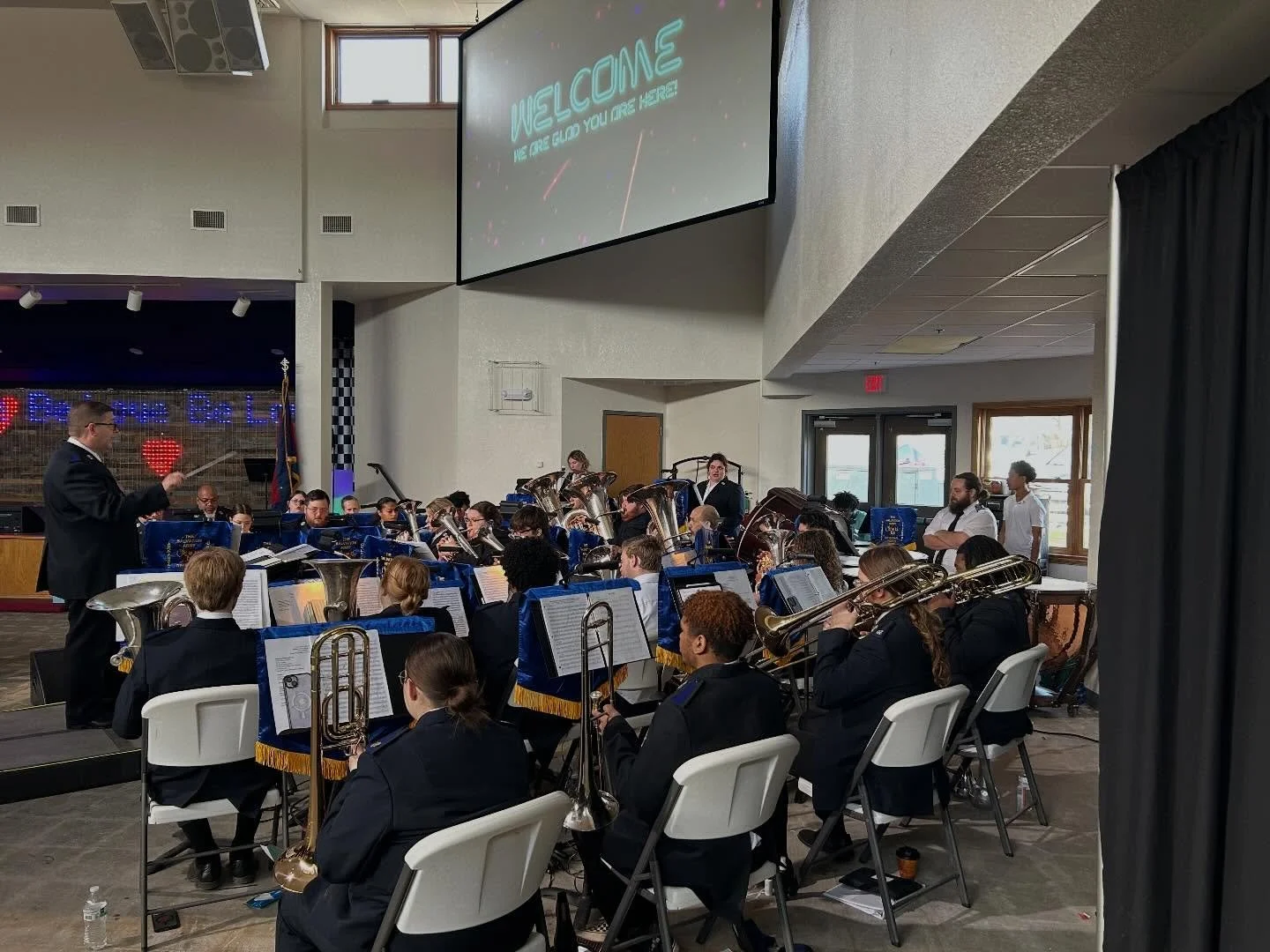 It is always a blessing when Cherokee Brass leads us into worship at Youth Councils!