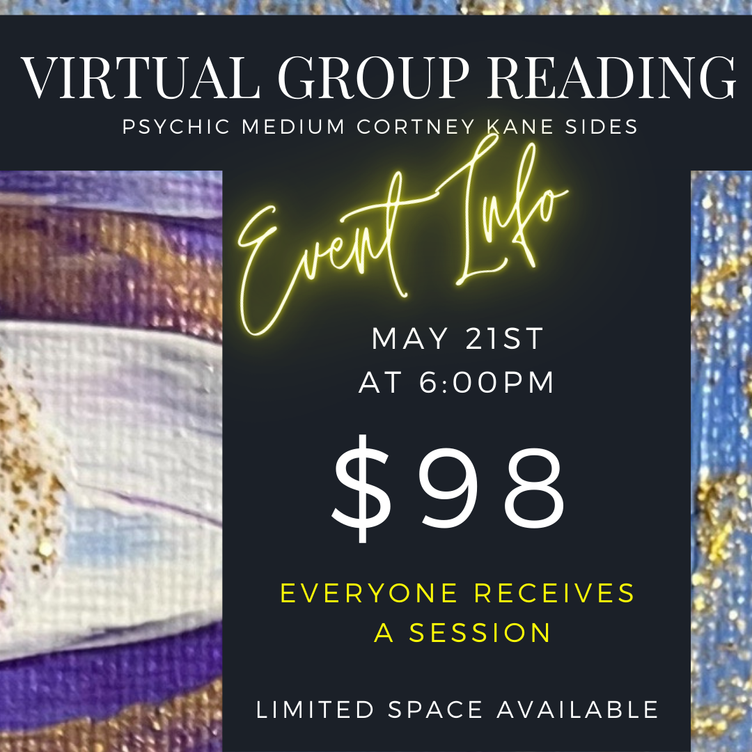 An Evening of Messages with Cortney - Virtual
