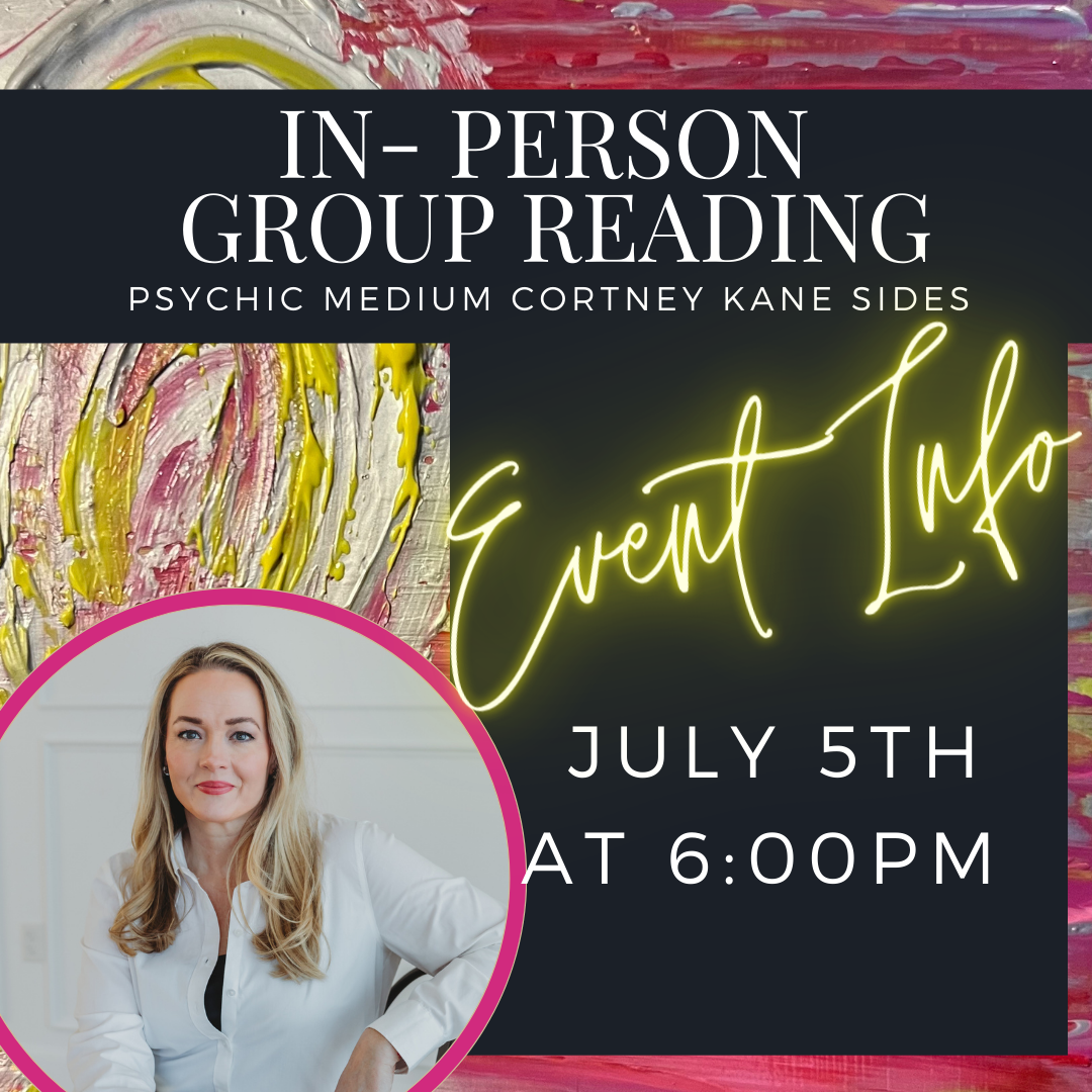 An Evening of Messages with Cortney - In Person