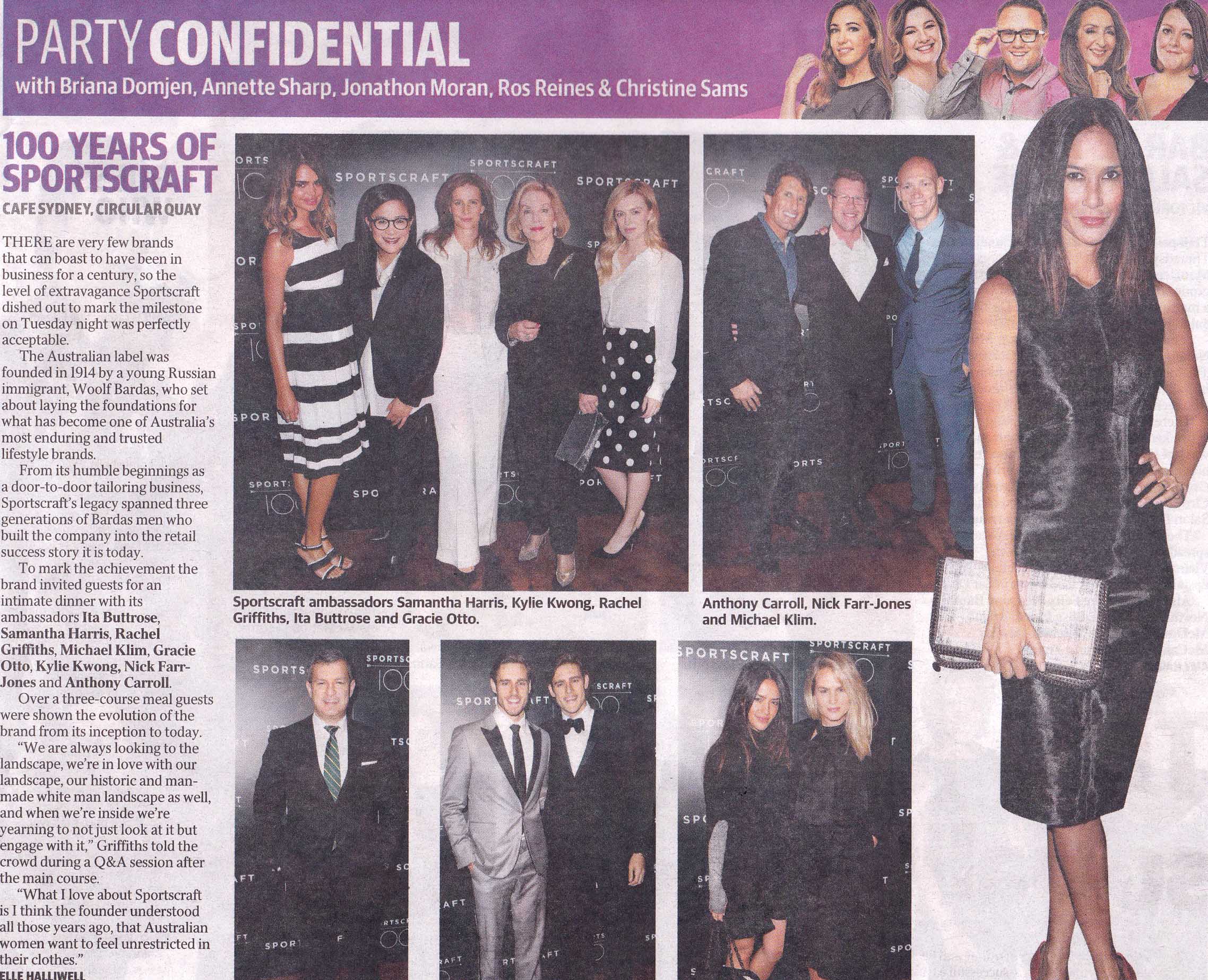 Sportscraft 100th Birthday 