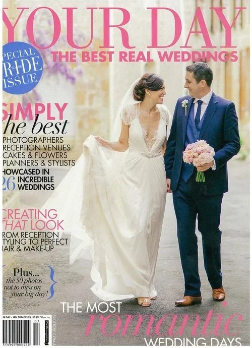 One & Only Hayman Island Wedding featured in Your Day Bridal Magazine