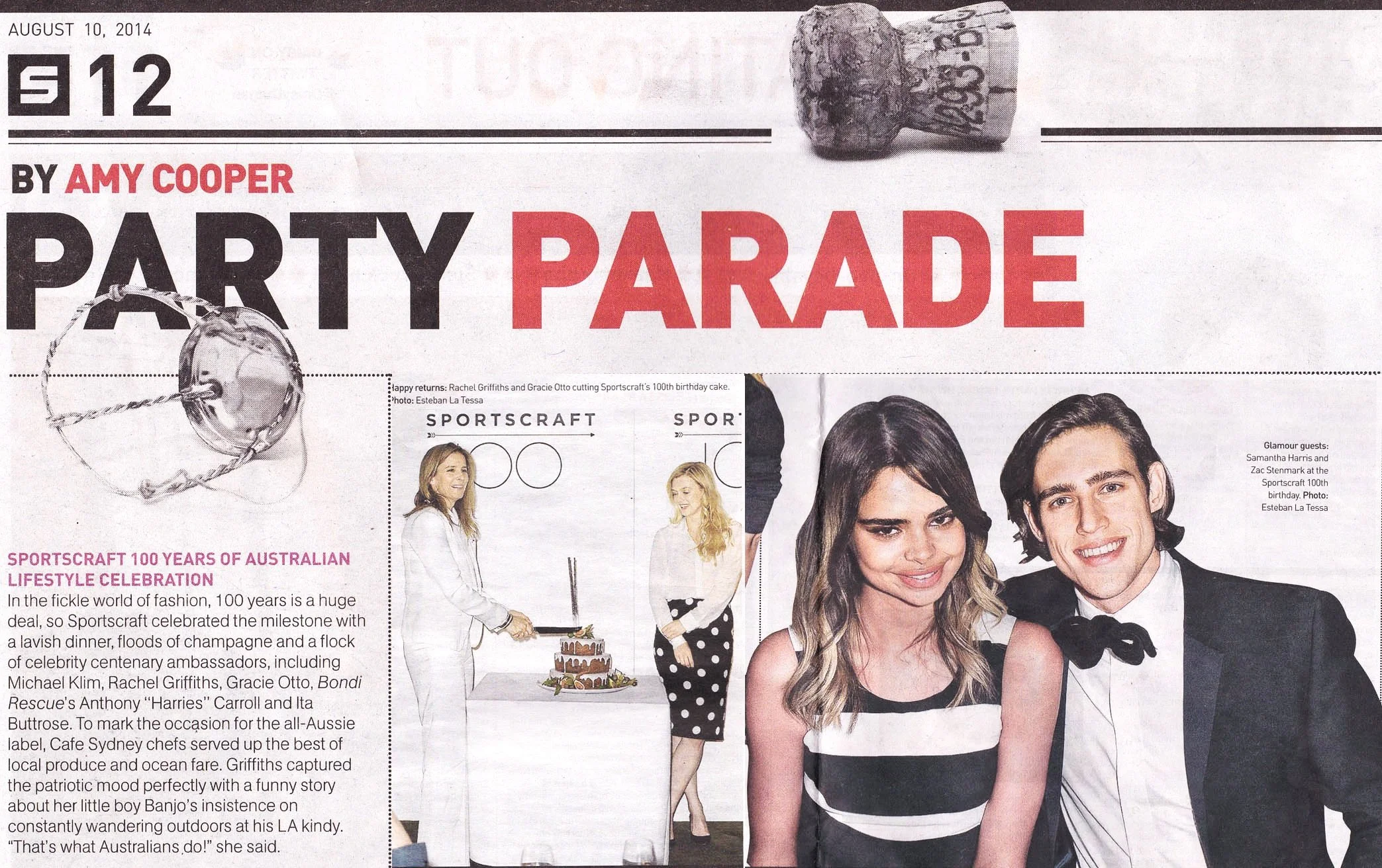 Sportscraft 100th Birthday