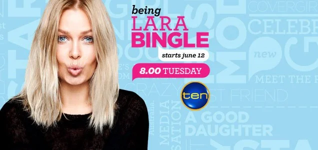 Lara Bingle's 25th Birthday Celebration at Carriageworks aired on Channel Ten, Being Lara Bingle