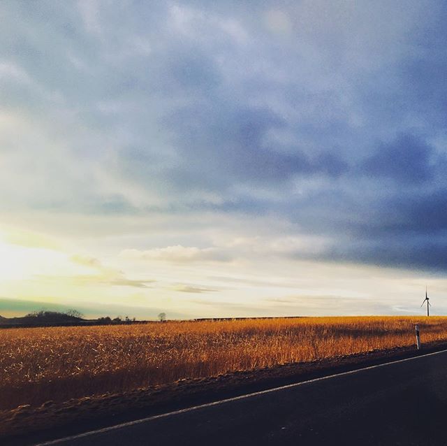 Ain&rsquo;t no #sunshine when she&rsquo;s #gone #sunset #sky #fields #country #love #epic #ride #landscape #workit #ilike #road #gdom #grandduchyofmiami