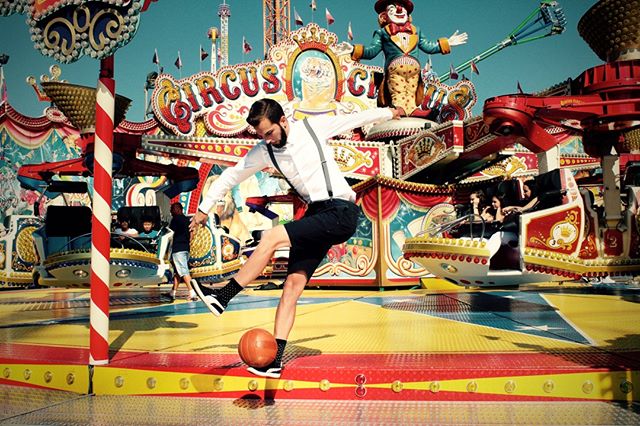 #tbt with @svenfielitz #fslife #freestylefootball #funfair #funfaircircus #potd #luxemburgcity #gdom #grandduchyofmiami #igerslux #luxembourg #4freestyle