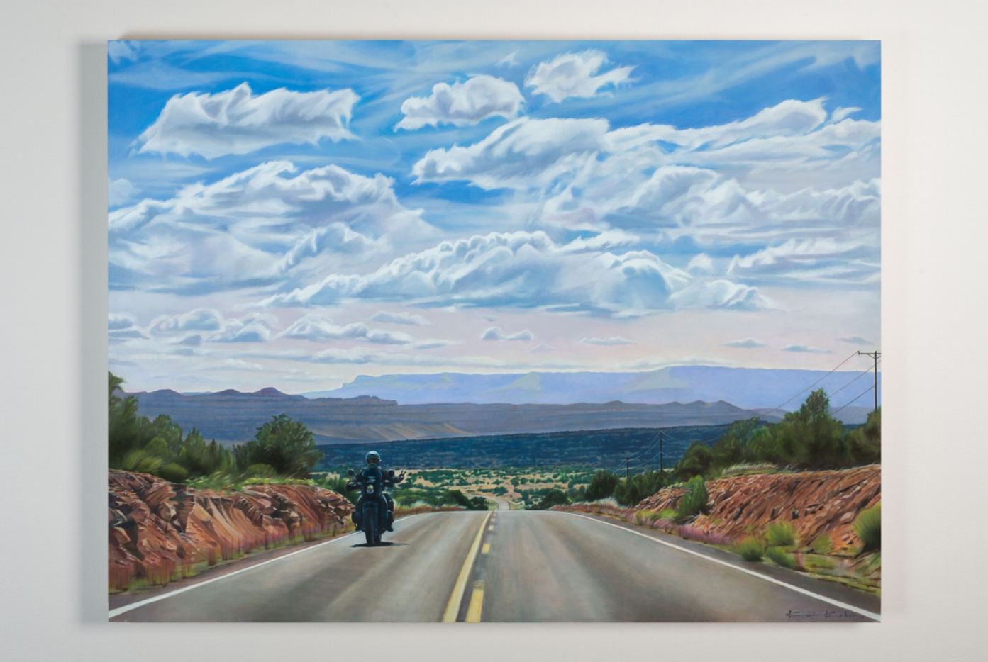 AVAILABLE Title: BYWAY 12 30 X 40, Oil on Board Unframed