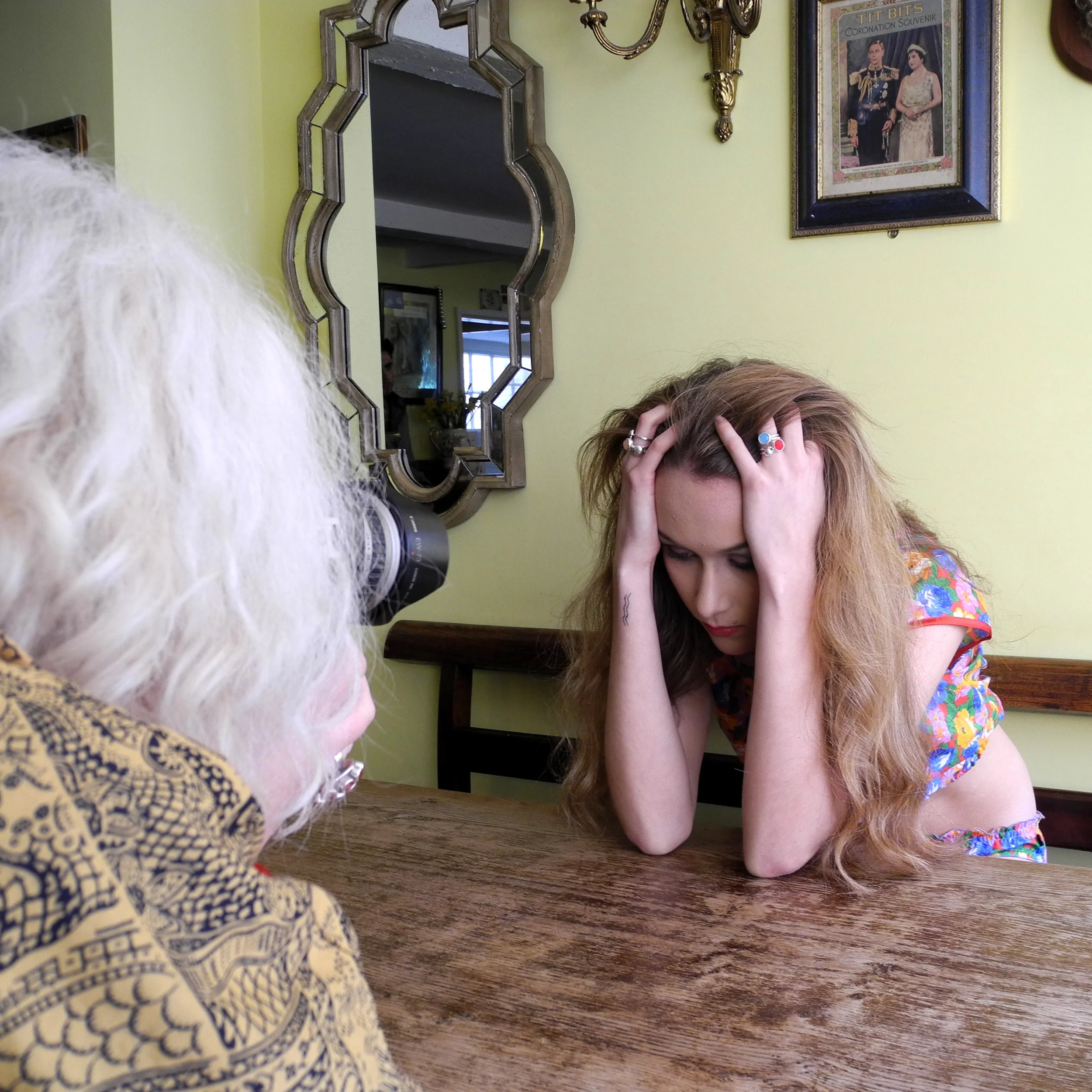 Photo Shoot - behind the scenes