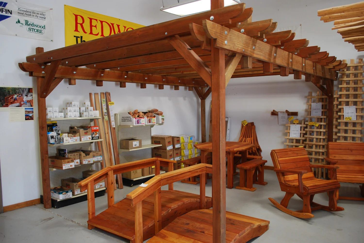redwood arbor