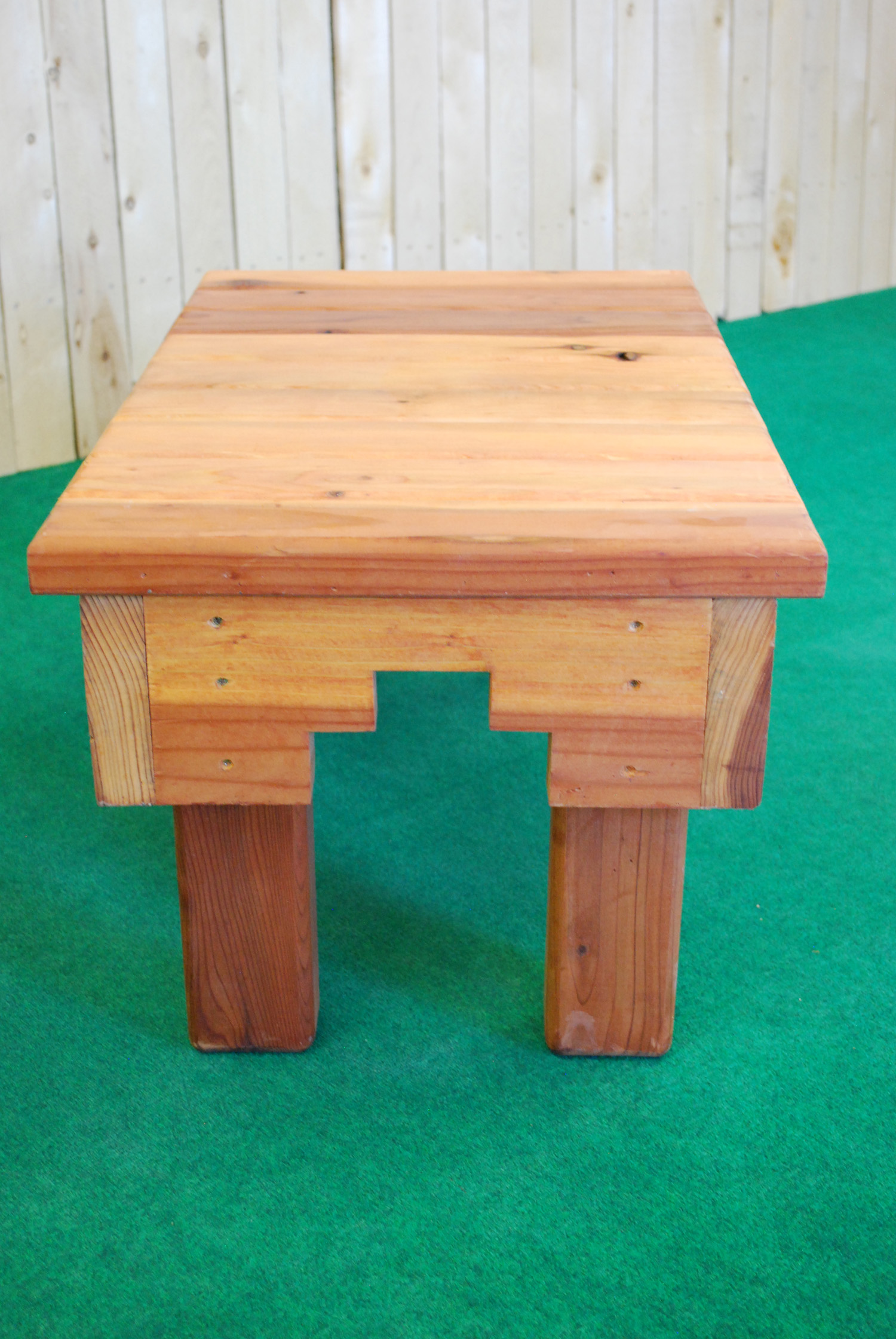 southwestern redwood table