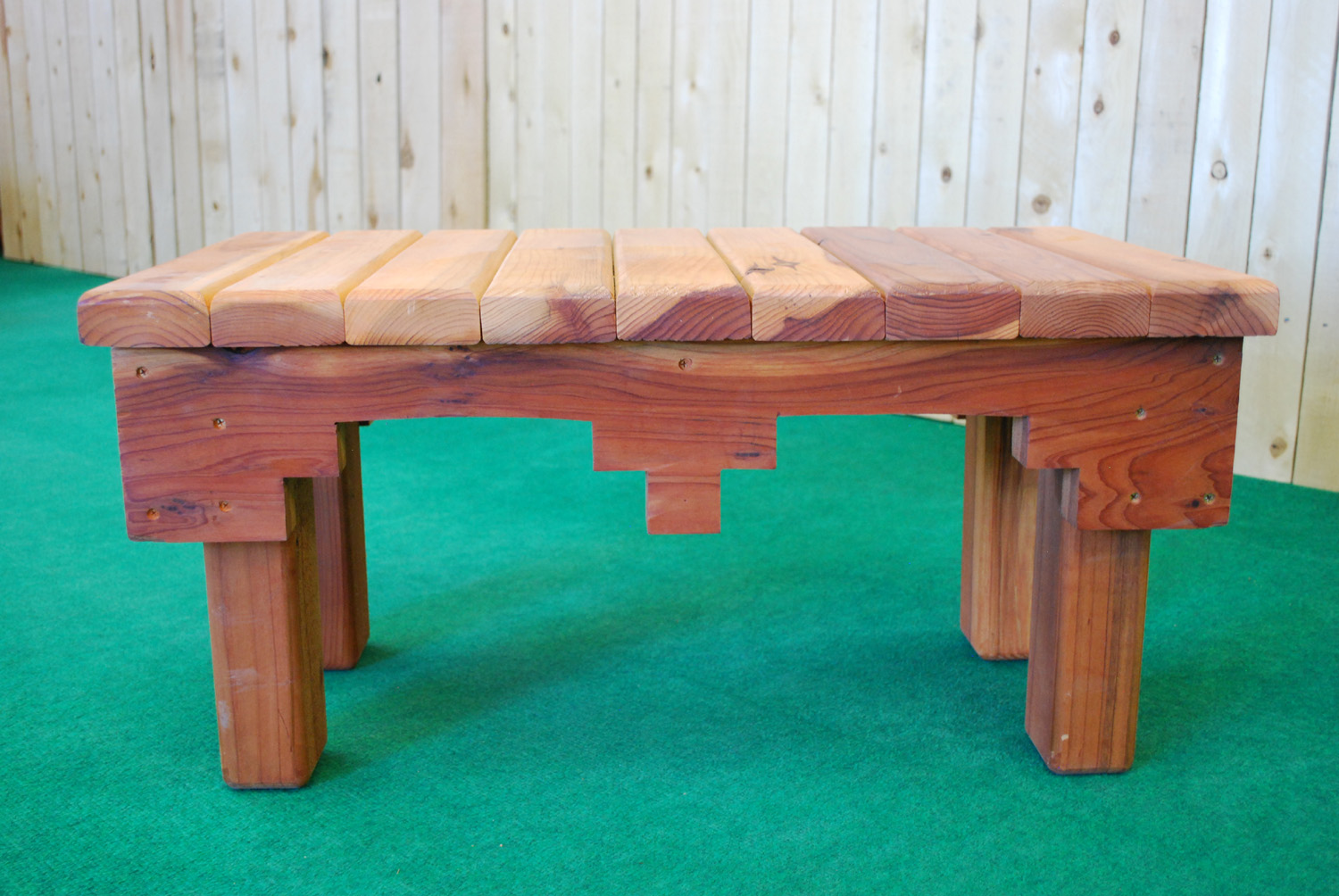 southwestern redwood table